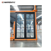 Warren 48x80 Glass French Doors with Double Glazed Interior Doors